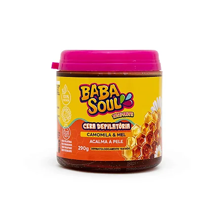 Cera Depilatória Babasoul - 290g | Soul Cosméticos