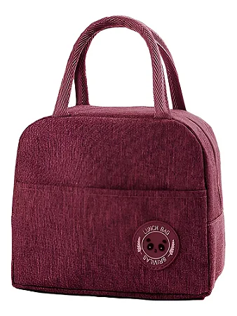 Bolsa Térmica Lunch Bag - Vinho