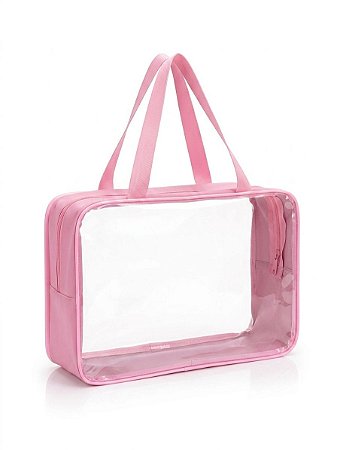 BAG RETANGULAR TAM G - M1 - ROSA BEBÊ