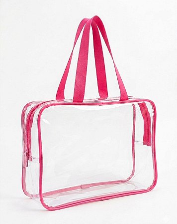 BAG RETANGULAR TAM G - M3 - ROSA PINK