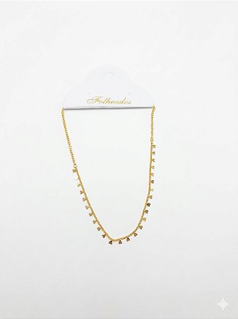 Colar Folheado - Dourado | Y7