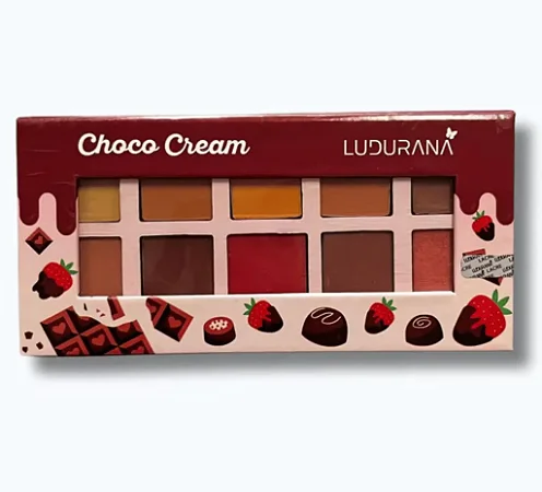 Paleta de Sombras Choco Cream - Ludurana