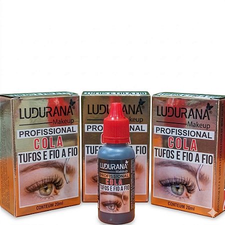Cola para Extensão de Cílios - Ludurana