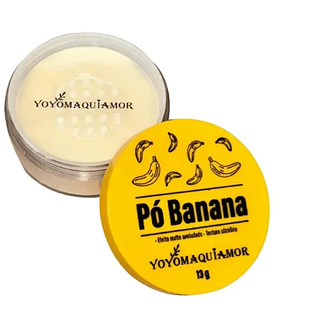 Pó Facial Banana - Yoyo Maquiamor