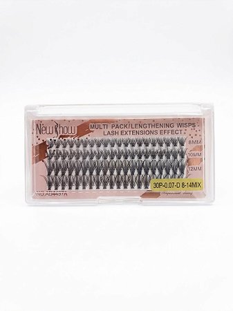 Cartela de Cílios Tufinhos - 30P MISTO