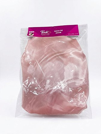 Touca de cetim | Rose -Touk