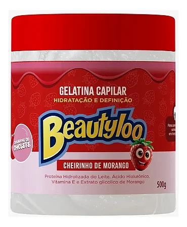 Gelatina Capilar Morango Beautyloo - FaceBeautiful