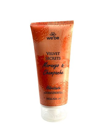 Hidratante Corporal - Morango com Champanhe - Velvet Secrets | Webe Beauty