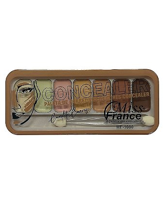 Paleta De Corretivo - 7 Cores Concealer | Miss France - 01