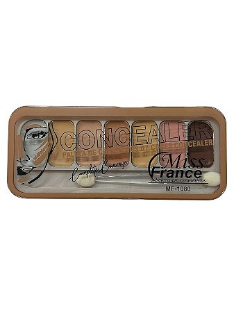 Paleta De Corretivo - 7 Cores Concealer | Miss France - 02