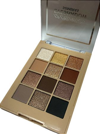 Paleta de Sombra - 12 Cores Eyeshadow MF-1165 | Miss France - 03