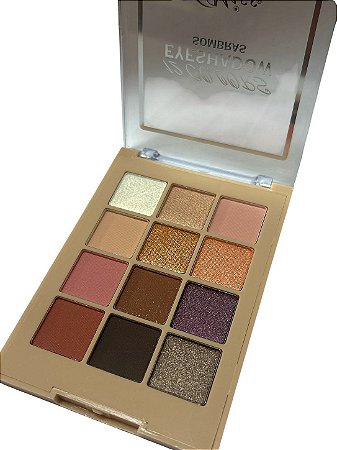 Paleta de Sombra - 12 Cores Eyeshadow MF-1165 | Miss France - 04