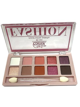 Paleta De Sombra - Fashion | 10 cores | Miss France - 02