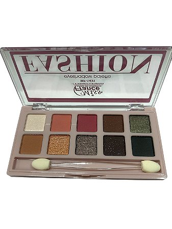 Paleta De Sombra - Fashion | 10 cores | Miss France - 04