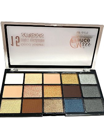 Paleta 15 Colors Eyeshadow | Miss France - 04