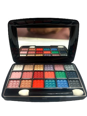 Paleta De Sombra 18 Cores (Preta) | Miss France - 03