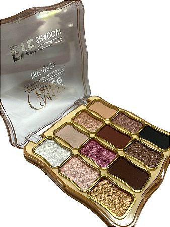Paleta De Sombra 12 Cores (Dourada) | Miss France - 03