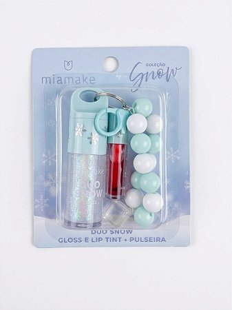 Gloss e Lip Tint - Azul | Mia make