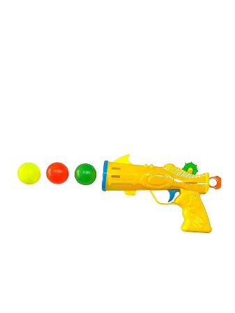Pistola Lança Bolinha - 3 peças