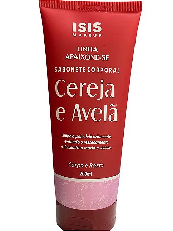 Sabonete Cereja E Avelã | Isis makeup