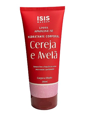 hidratante Corporal Cereja e Avelã | Isis makeup
