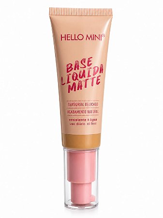 Base Líquida Matte - Cor 02 | Hello Mini