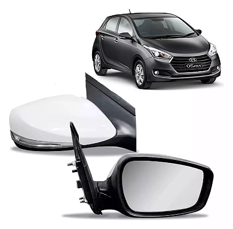 Retrovisor Hb20 Elétrico Com Pisca 2013 2014 2015 2016 2017 2018