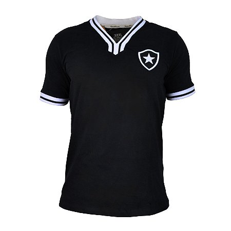 Camisa Retrô Botafogo Vintage Preta