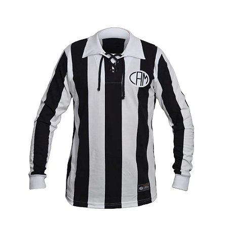 Camisa Retrô Atlético Mineiro 1914 Manga Longa