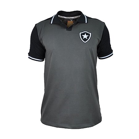 Camisa Pólo Botafogo Casual Cinza GP005