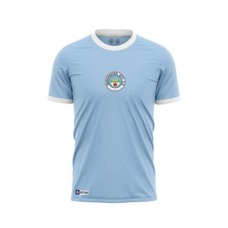 Camisa Retrô Manchester City 1972 Nº10
