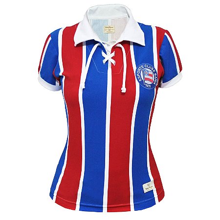 Camisa Retrô Feminina EC Bahia Cordinha