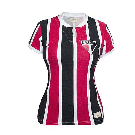 Camisa Retrô Feminina São Paulo 1971