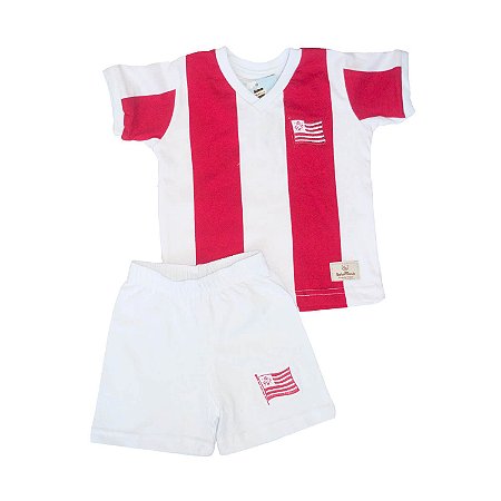 Kit Infantil Camisa Retrô Náutico 1968