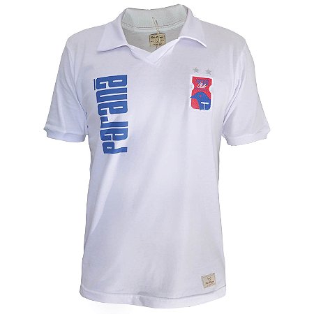 Camisa Retrô Paraná Clube Anos 90 Branca