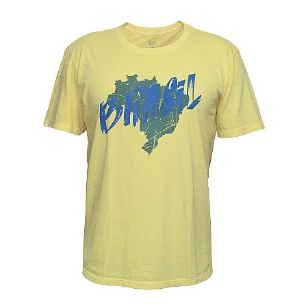 Camisa Casual Brasil Mapa