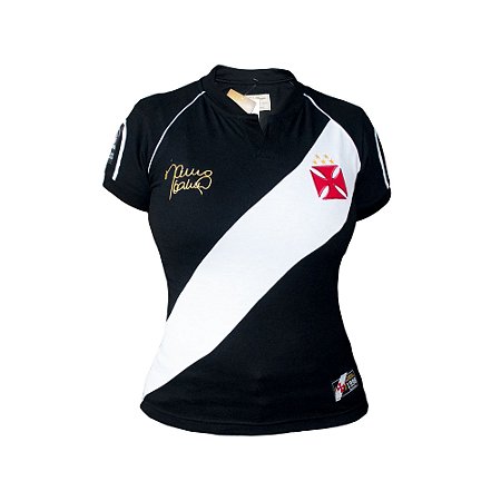 Camisa Retrô Feminina Vasco da Gama 1998 Mauro Galvão