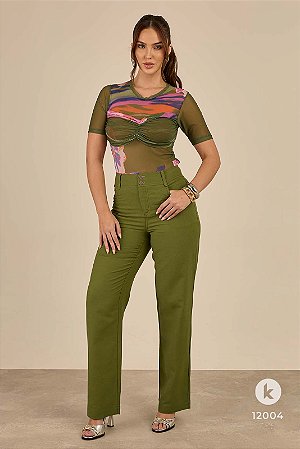 Conjunto calça e blusa M kimika