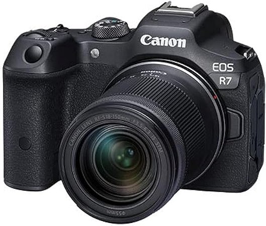 Câmera Canon EOS R7 + Lente RF-S 18-150mm IS STM