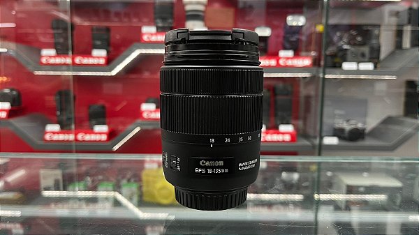 Lente Canon EF-S 18-135mm f/3.5-5.6 IS USM Nano – Usada | Excelente Estado
