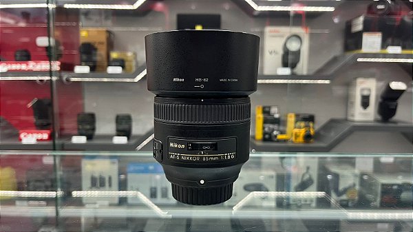 Lente Nikon Af-s 85mm F/1.8 Nikkor G - Usada