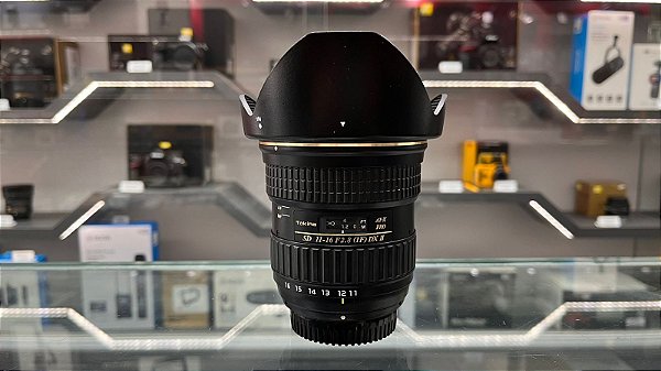 Lente Tokina 11–16mm f/2.8 AT-X Pro DX II para Nikon - Usada