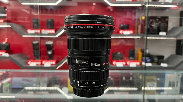 Lente Canon EF 16-35mm 2.8 L II USM - Seminova