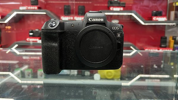 Câmera Canon EOS R - Usada aprox 60 mil cliques