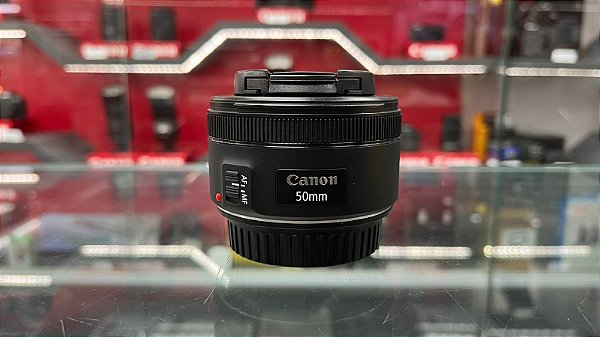 Lente Canon 50mm 1.8 STM - Usada