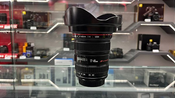 Lente Canon EF 17-40mm F/4 L USM - Usada