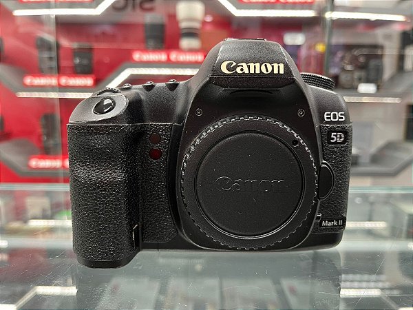 Camera Canon 5D Mark II Corpo - Aprox 86k de cliques - Usada