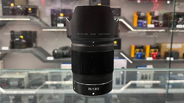 Lente Nikon Z 35mm F/1.8 S - Usada
