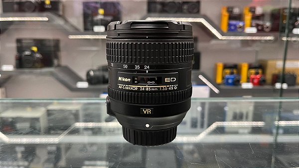 Lente Nikon AF-S 24:85mm f/3.5-4.5 – Usada
