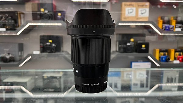 Lente Sigma 16mm f/1.4 DC DN Contemporary para Sony E – Usada